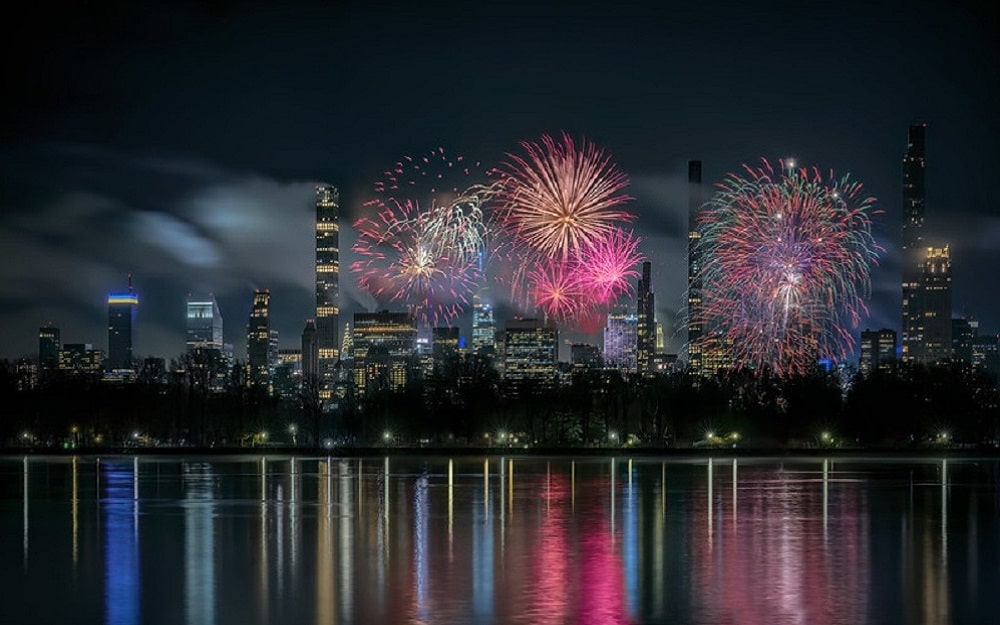 Año Nuevo en New York city