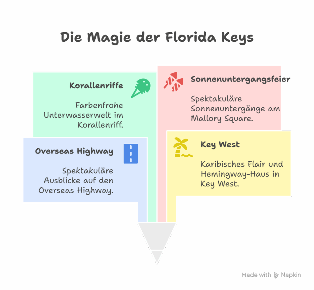 Magie der Florida Keys - Sehenswürdigkeiten in FLorida